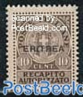 Eritrea 1939 Recapito Autorizzato 1v, Mint NH - Eritrea