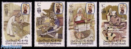 Bahrain 1981 Handicrafts 4v, Mint NH, Various - Textiles - Art - Handicrafts - Textiel