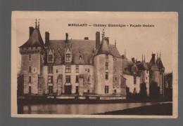 CPA - 18 - Meillant - Château Historique - Façade Féodale - Circulée - Meillant