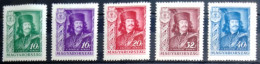 HONGRIE                        N° 468/472                  NEUF* - Unused Stamps