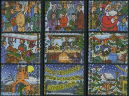 Belgium 1996 Christmas 9v, Mint NH, Religion - Christmas - Neufs