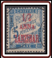 Zanzibar Bureau Français - Timbre-taxe N° 1 (YT) N° 1 (AM) Oblitéré. - Used Stamps