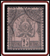 Tunisie 1888-1922 - N° 05 (YT) N° 5 (AM) Oblitéré. - Gebraucht