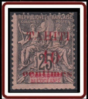 Tahiti - N° 31 (YT) N° 19 (AM) Type II Neuf *. - Unused Stamps