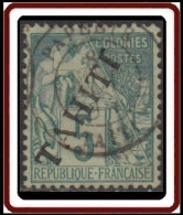 Tahiti - N° 10 (YT) N° 10 (AM) Oblitéré. - Used Stamps