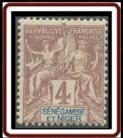 Sénégambie Et Niger - N° 03 (YT) N° 3 (AM) Neuf *. - Unused Stamps