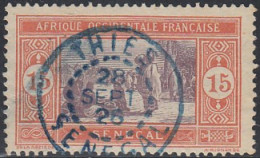 Sénégal 1912-1944 - Thies Sur N° 58 (YT) N° 71 (AM). Oblitération. - Other & Unclassified
