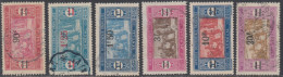 Sénégal 1912-1944 - N° 96 à 101 (YT) N° 89 à 94 (AM) Oblitérés. - Gebraucht