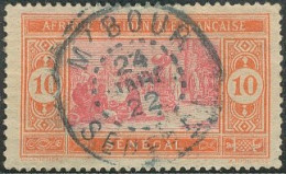 Sénégal 1912-1944 - M'Bour Sur N° 57 (YT) N° 58 (AM). Oblitération. - Andere & Zonder Classificatie