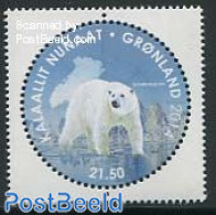 Greenland 2014 From Pole To Pole 1v, Joint Issue Ross Dependency, Mint NH, Nature - Science - Various - Animals (other.. - Nuovi