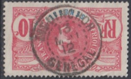 Sénégal 1887-1906 - Ziguinchor Sur N° 34 (YT) N° 35 (AM). Oblitération De 1912. - Usados