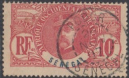 Sénégal 1887-1906 - Podor Sur N° 34 (YT) N° 35 (AM). Oblitération De 1907. - Used Stamps