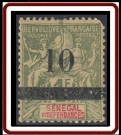 Sénégal 1887-1906 - N° 29 (YT) N° 29 (AM) Neuf **. Défectueux. - Unused Stamps