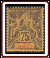 Sénégal 1887-1906 - N° 19 (YT) N° 19 (AM) Neuf *. - Ungebraucht
