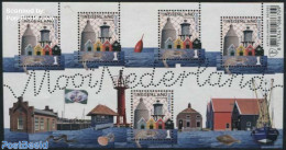 Netherlands 2016 Beautiful Netherlands, Zoutkamp S/s, Mint NH, Nature - Transport - Various - Fish - Fishing - Ships A.. - Neufs