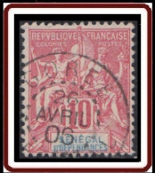 Sénégal 1887-1906 - Goree Sur N° 22 (YT) N° 22 (AM). Oblitération De 1906. - Used Stamps