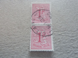 Belgique - Lion - 1f. - Rose - Double Oblitérés - Année 1950 - - Used Stamps