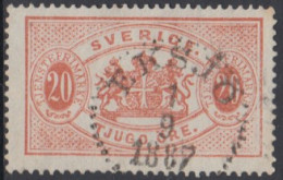 Suède / Sverige- Service N° 7 (YT) Oblitéré De Eksjo. - Used Stamps