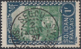 Soudan Français 1920-1944 - Segou Sur N° 78 (YT) N° 75 (AM). Oblitération De 1937. - Altri & Non Classificati