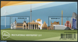 Netherlands 2017 Multilaterale S/s, Mint NH, Philately - Art - Architecture - Ongebruikt