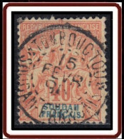 Soudan Français 1894-1900 - Tombouctou / Soudan Français Sur N° 12 (YT) N° 12 (AM). Oblitération De 1896. - Gebraucht