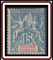 Soudan Français 1894-1900 - N° 08 (YT) N° 8 (AM) Neuf *. - Ungebraucht