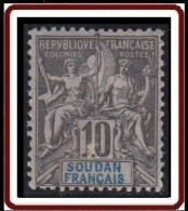 Soudan Français 1894-1900 - N° 07 (YT) N° 7 (AM) Neuf *. - Unused Stamps