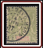 Soudan Français 1894-1900 - Bamako Sur N° 15 (YT) N° 15 (AM). Oblitération De 1907. - Usati
