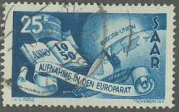 Sarre 1947-1956 - N° 277 (YT) N° 276 (AM) Oblitéré. - Used Stamps