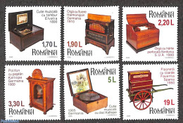 Romania 2020 Music Boxes 6v, Mint NH, Performance Art - Music - Unused Stamps