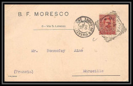 113963/ Italie (italy) Genova 1898 Bouches Du Rhone Pour Marseille - Marcophilie