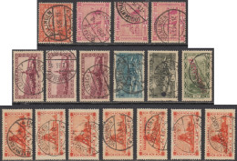 Sarre 1920-1935 - Oblitérations Lisibles Sur 17 Timbres. - Used Stamps