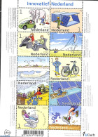 Netherlands 2021 Innovations 10v M/s, Mint NH, Health - Nature - Science - Sport - Various - Dentistry - Elephants - I.. - Unused Stamps