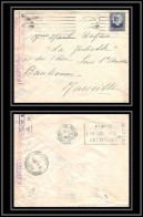 115734 Lettre Bouches Du Rhone Espagne Spain Censuré 1937 P Marseille Arrivée Flier Secap Fumez Les Cigarettes Celtiques - Covers & Documents