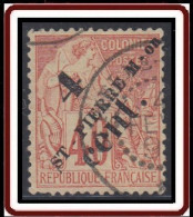 Saint-Pierre Et Miquelon 1859-1909 - N° 44a (YT) N° 42 II (AM) Oblitéré. - Used Stamps