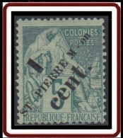 Saint-Pierre Et Miquelon 1859-1909 - N° 35 (YT) N° 36 (AM) Neuf *. - Unused Stamps