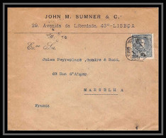 115228 Lettre Cover Bouches Du Rhone Lisboa Portugal Pour Marseille A3 1904 - Poststempel (Marcophilie)