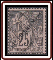 Saint-Pierre Et Miquelon 1859-1909 - N° 25 (YT) N° 25 (AM) Oblitéré. Deux Dents Courtes. - Used Stamps
