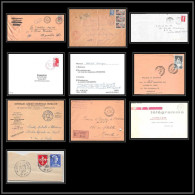 116878 Lot De 7 Lettres Dont Recommandé Bouches Du Rhone Marseille Saint Giniez - Collections