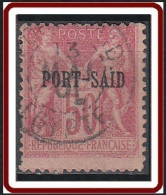 Port-Saïd - N° 14 (YT) N° 17 (AM) Type III Oblitéré. - Usados