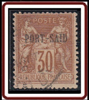 Port-Saïd - N° 12 (YT) N° 10 (AM) Type II Oblitéré. - Gebraucht