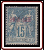 Port-Saïd - N° 09 (YT) N° 7 (AM) Type II Oblitéré. - Used Stamps