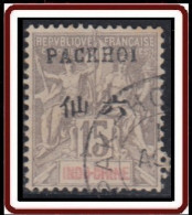 Pakhoï - Bureau Indochinois - N° 06 (YT) N° 06 (AM) Oblitéré. - Used Stamps