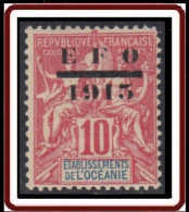 Océanie 1913-1930 - N° 38 (YT) N° 42 (AM) Neuf *. - Ungebraucht