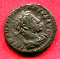 Ellagaballe Denier (C60) TB+ 42 - The Severans (193 AD To 235 AD)