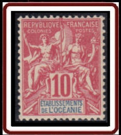 Océanie 1892-1912 - N° 15 (YT) N° 15 (AM) Neuf *. - Unused Stamps