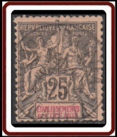 Océanie 1892-1912 - N° 08 (YT) N° 8 (AM) Oblitéré. - Used Stamps