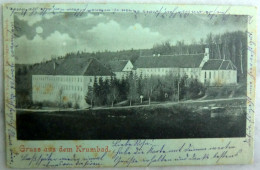 Alte Mondschein-Ansichtskarte - Gruss Aus Dem Krumbad, Krumbach 1899 - Krumbach