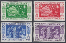 Nouvelles Hébrides - N° 167 à 170 Neufs **. - Unused Stamps