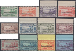 Nouvelles Hébrides - N° 124 à 135 Neufs **. Rousseurs Sauf Sur 4 Valeurs. - Unused Stamps